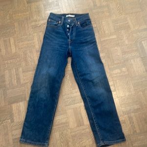 Levi’s straight leg denim
